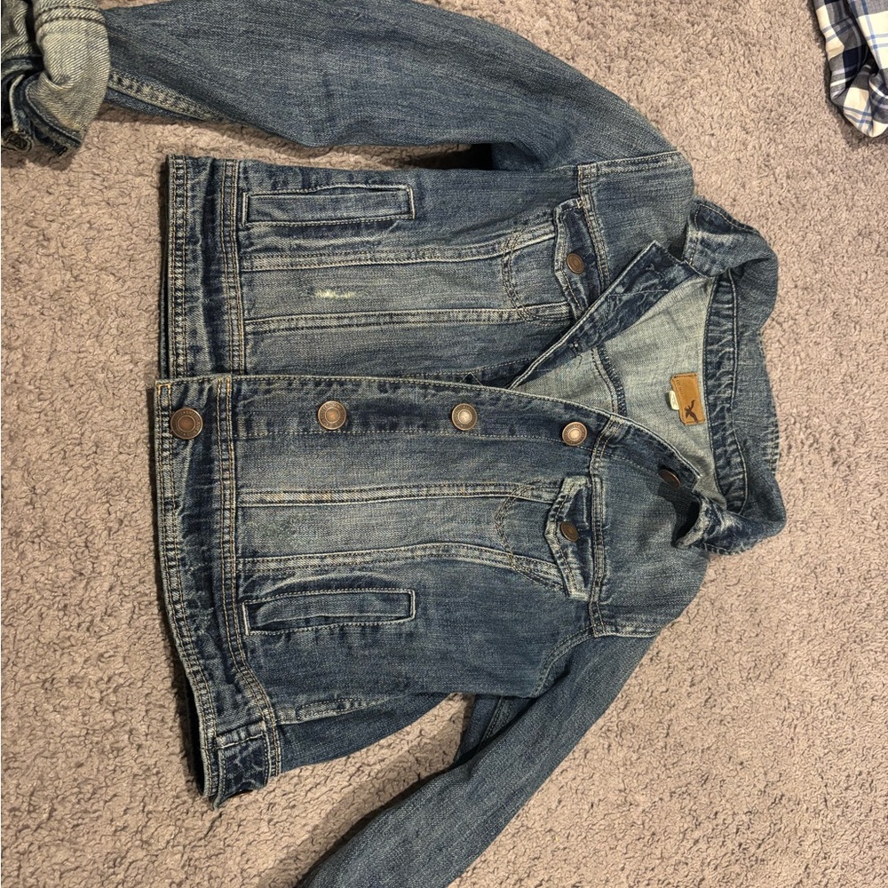 Stylish Hollister Blue Denim Jacket